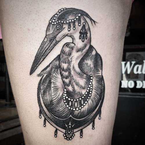 Bejeweled Heron. Thanks Lynn!