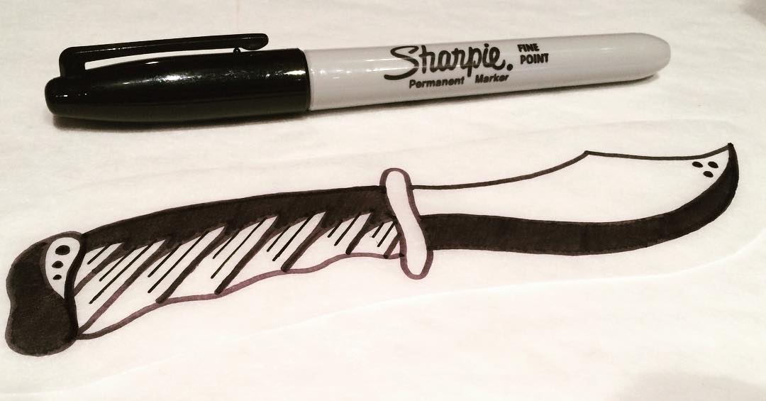 Sharpie all day. #smokemdead
