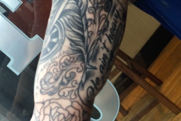 We've settled on one more session for this half sleeve🙌🏼 Wish I had taken a picture of it all originally. #smokemdead #steadfasttattoo
.
.
.
.
.
((¥))
#tattoos #btattooing #blackworkerssubmission #iblackwork #blackwork #blackworkers #inkstinctsubmission #blacktraditionals #BLACKTATTOOMAG #blxckink #tttism #TTTpublishing #greatattoo #blackflashwork #TattooLife #darkartists #blackworkershero #wiilsubmission #dot.work.ink #traditionaltattoo #onlythedarkest #blackandgrey #occultarcana #tattoolife #oldlines #TAOT #nowash
