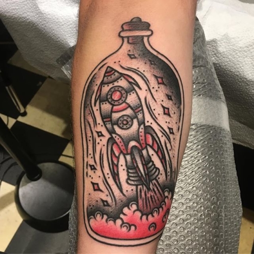 @johnwesley581 and his bottle-rocket✊🏼#steadfasttattoo
.
.
.
.
.
((¥))
#bottlerocket #tattoos #btattooing #blackworkerssubmission #iblackwork #blackwork #blackworkers #inkstinctsubmission #blacktraditionals #BLACKTATTOOMAG #blxckink #tttism #TTTpublishing #greatattoo #blackflashwork #TattooLife #darkartists #blackworkershero #wiilsubmission #traditionaltattoo #onlythedarkest #blackandgrey #occultarcana #tattoolife #oldlines #TAOT #nowash #FORMink