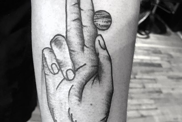 Hand of benediction with Venus, Jupiter and Saturn 🖤 ✨thanks Daniel! .
.
.
.
#tattoo #blackworktattoo #inkstinct #blackwork #blxckink #btattooing #blkttt #blackworkers #waverlyink #tttism #rochesterny #rochestertattoo #ladytattooer #tattoodo #workhorseirons #steadfast #onlythedarkest #foxtailtattoos #inkwork #linework #handofbenediction #planetstattoo