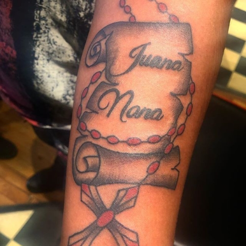 memorial piece for yaniz 🙏 thanks so much for coming in! I have openings this month and next! My design or yours. .
.
.
.
#tattoo #blackworktattoo #inkstinct #blackwork #blxckink #btattooing #blkttt #blackworkers #waverlyink #tttism #rochesterny #rochestertattoo #ladytattooer #tattoodo #workhorseirons #steadfast #onlythedarkest #foxtailtattoos #inkwork #linework #whipshaded #tradworkers #boldtattoo #blackworkartists #memorialtattoo #blackclawneedles #luckysupplyneedles