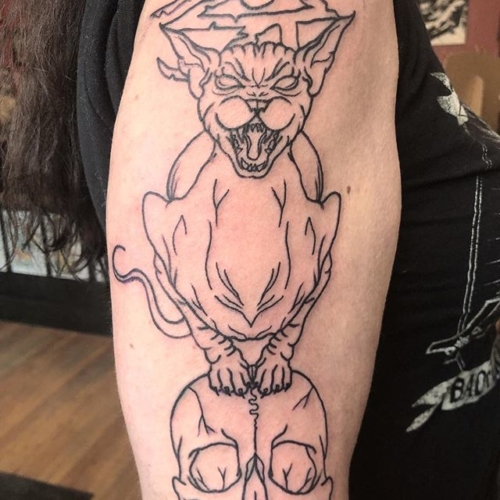 Can’t wait to finish this one! Thank you so much Stacey 🖤😼✨ .
.
.
.
#tattoo #blackworktattoo #inkstinct #blackwork #blxckink #blackink #btattooing #blkttt #blackworkers #waverlyink #tttism #rochesterny #flashworkers #rochestertattoo #ladytattooer #tattoodo #workhorseirons #steadfast #onlythedarkest #foxtailtattoos #inkwork #linework #whipshaded #tradworkers #boldtattoo #blackworkartists #blackclawneedles