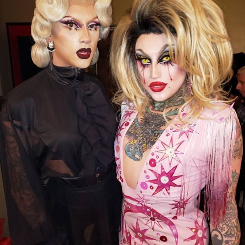 Minor throwback to @bushwig LA this past spring with MEGA BABE @ghostelektra.