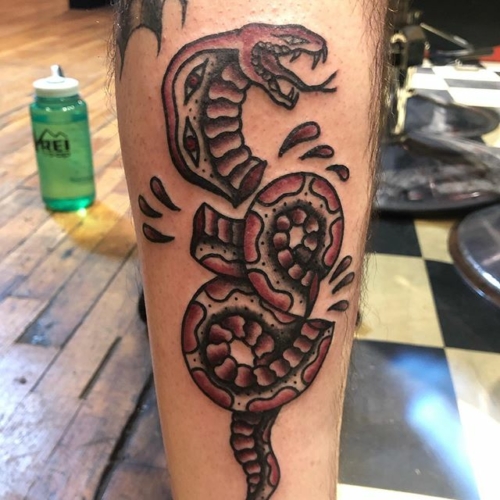 One from thanksgiving night. 🐍 I have availability next week, my design or yours.
.
.
.
#tattoo #inkstinct #blackwork #blxckink #blackink #btattooing #blkttt #blackworkers #waverlyink #tttism #rochesterny #flashworkers #rochestertattoo #ladytattooer #tattoodo #workhorseirons #steadfast #onlythedarkest #foxtailtattoos #inkwork #linework #whipshaded #tradworkers #boldtattoo #blackworkartists #blackclawneedles