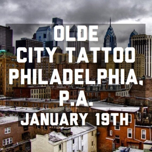 January 19th I’ll be working at @oldecitytattoo ! *FULLY BOOKED* thank you everyone!!
